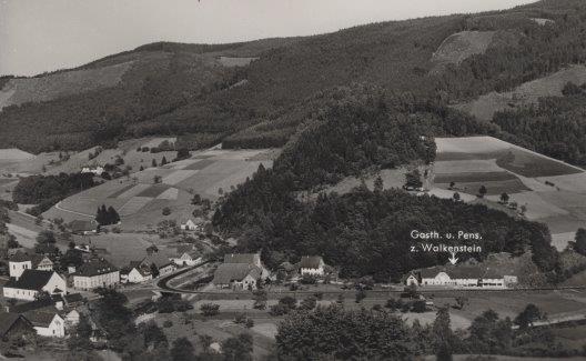 Ansicht auf Oberwolfach um 1960